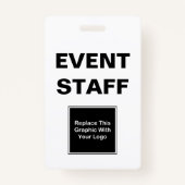 ID 2 Image Design Badge Event Staff ID (Achterkant)