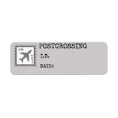 ID Air Mail Postcrossover Labels & Stickers (Voorkant)