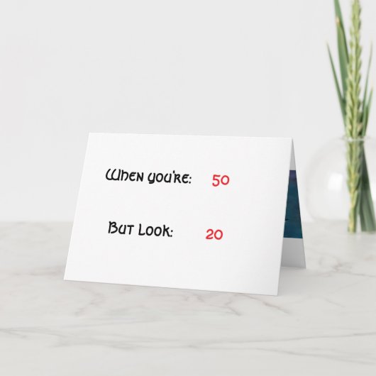 ID alsjeblieft, het is mijn verjaardag Kaart (Voorkant)