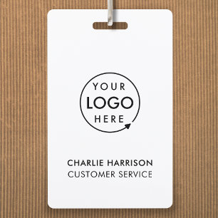 ID Badge Kaart Zakelijk Werknemer Personeel Aangep