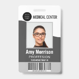 ID-badge met koord voor zakelijke medewerkers Badge