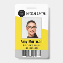 ID-badge met koord voor zakelijke medewerkers