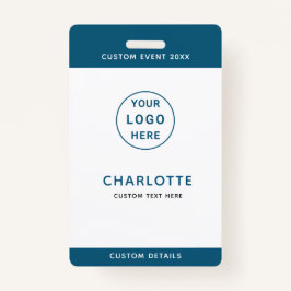 ID Badge Sjabloon Kinderen School Trip Muziek Tour