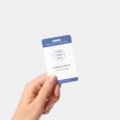 ID Badge Sjabloon Kinderen School Trip Muziek Tour (Handheld)