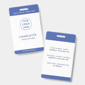 ID Badge Sjabloon Kinderen School Trip Muziek Tour (Voor- en achterkant)