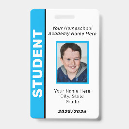 ID-badge voor thuisgeschoolde leerling Badge