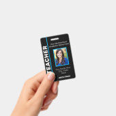 ID-badge voor thuisonderwijzer Badge (Handheld)
