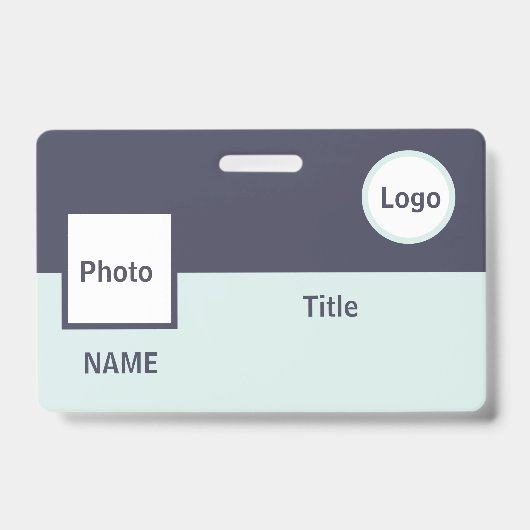 ID-badge werknemer Badge (Voorzijde)