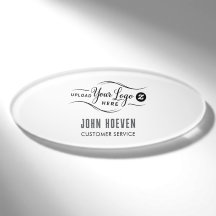 ID-badgekaart | Zakelijke werknemersstaf logo naam