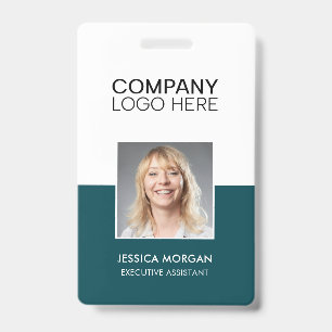ID BEDRIJF LOGO WERKNEMER FOTO Pauw Badge