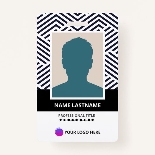ID Cards Employee Custom Printing Badge (Voorkant)