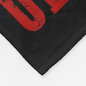 I'd Ck You Over Trash Funny Raccoon Retro Valentin Fleece Deken (Hoek)