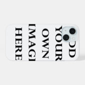 ID/creditcard sjabloon iPhone 15 Case (Achterkant horizontaal)