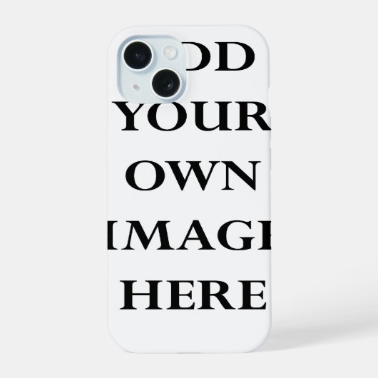 ID/creditcard sjabloon iPhone 15 Case (Achterkant)