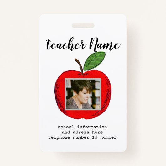 ID docent Badge (Voorkant)