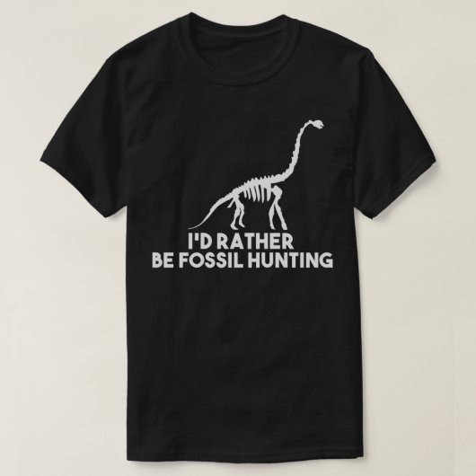 ID eerder Fossil jaagt op  cadeau voor Fossi's T-shirt (Design voorkant)