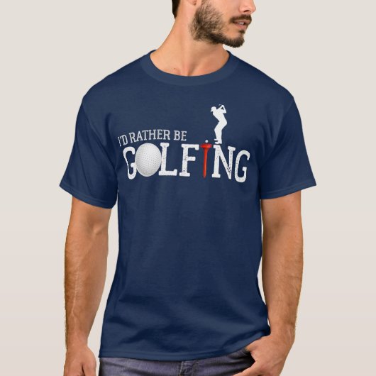 Id eerder Golfgolf T-shirt (Voorkant)
