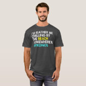 ID eerder in Mykonos Griekenland T-shirt (Voorkant volledig)