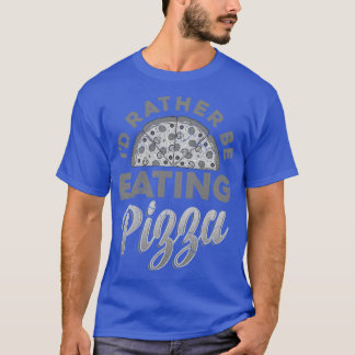 ID eerder Pizza Italiaans voedsel Italia T-shirt