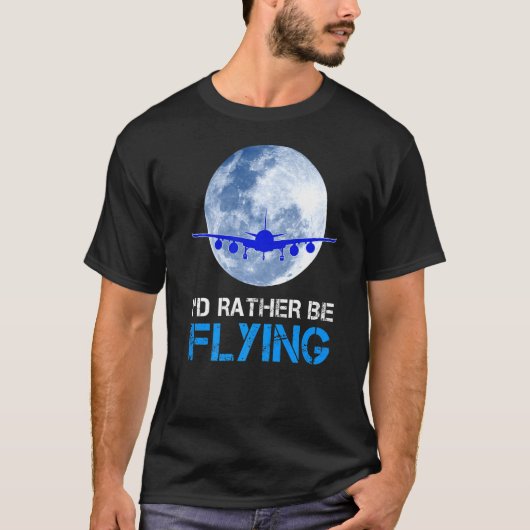 ID eerder vliegen T-shirt (Voorkant)