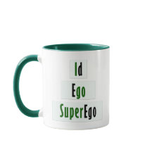 Id, Ego en Superego Psychologie in Groen en Zwart