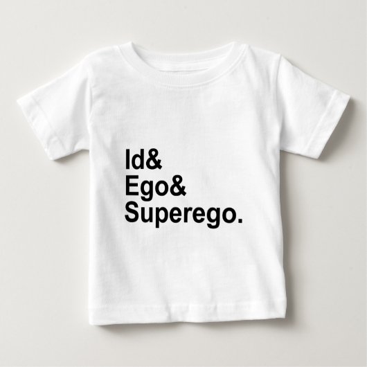 ID Ego Superego | Drie delen van de Psyche (Voorkant)