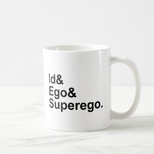 ID Ego Superego   Drie delen van de Psyche Koffiemok