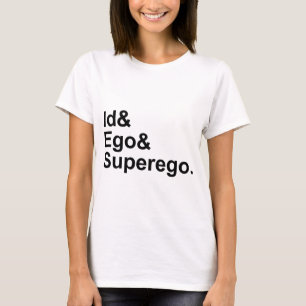 ID Ego Superego   Drie delen van de Psyche T-shirt