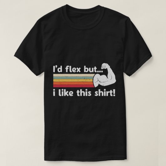 ID Flex maar ik vind dit Shirt leuk. (Design voorkant)