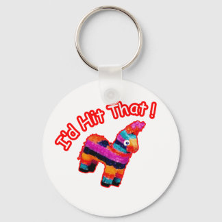 ID HAIT DIE grappige Pinata Sleutelhanger