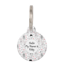 ID-halsband voor katten Huisdierpenning