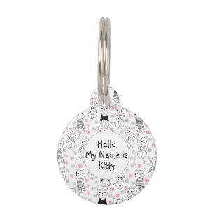 ID-halsband voor katten Huisdierpenning