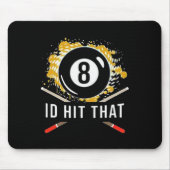 ID hit that - 8-ball pool biljart leuk Muismat (Voorkant)