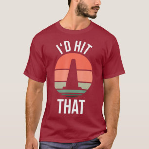 ID Hit That - Cool Autocross ontwerp met kegel T-shirt