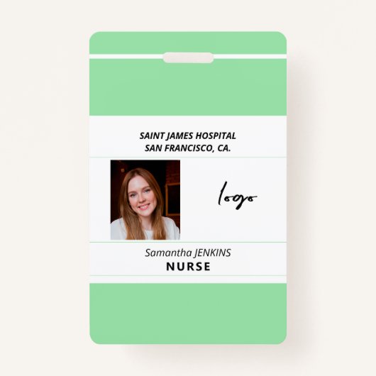 ID-identificatie arts verpleegkundige ziekenhuisme Badge (Voorkant)