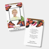 ID-identificatiekaart Kind Student Foto aangepast Badge (Front & Back)