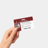 ID-identificatiekaart Student Child Kinder School Badge (Handheld)