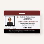 ID-identificatiekaart werknemer Business Custom Badge (Voorkant)