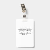 ID Identificatiekaart Werknemer Eigen Logo Badge (Achterkant met clip)