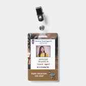 ID Identificatiekaart Werknemer Eigen Logo Badge (Voorzijde met clip)