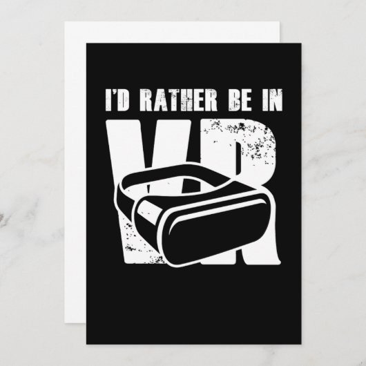 ID in plaats daarvan in VM Virtual Reality Gamer G Kaart (Voorkant / Achterkant)