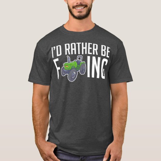ID in plaats van boer T-shirt (Voorkant)
