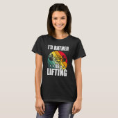 ID in plaats van het gewicht van het gebouw op te T-shirt (Voorkant volledig)