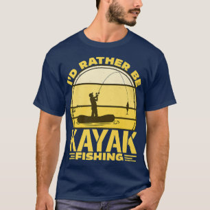 ID in plaats van Kayak Gevist T-shirt