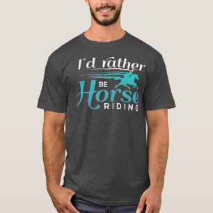 ID in plaats van paardenrennen T-shirt