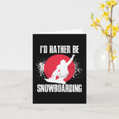 ID in plaats van Snowboarding Kaart (Gele Bloem)