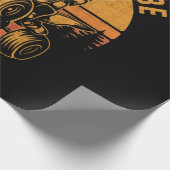 ID in plaats van vierkantsfietsen te bellen Cadeaupapier (Hoek)