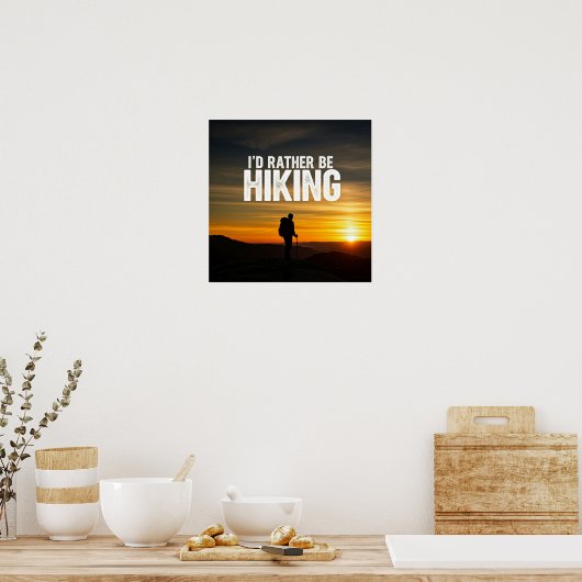 ID in plaats van wandelend Poster (Keuken)