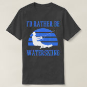 ID in plaats van water te kiemen T-shirt (Design voorkant)