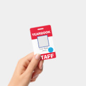 ID-kaart voor Yearbook-personeel Badge (Handheld)